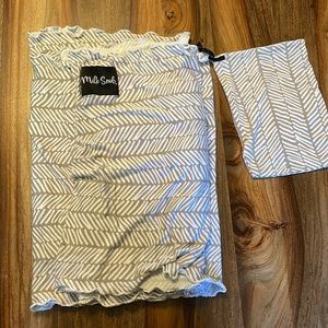 Milk snob herringbone wrap